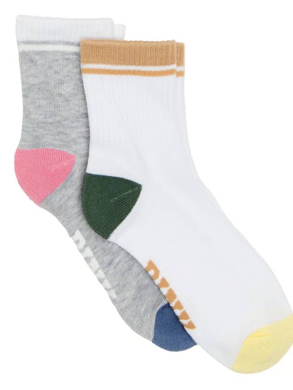 NWT PINK Victoria's Secret 2 - Pack Quarter Socks